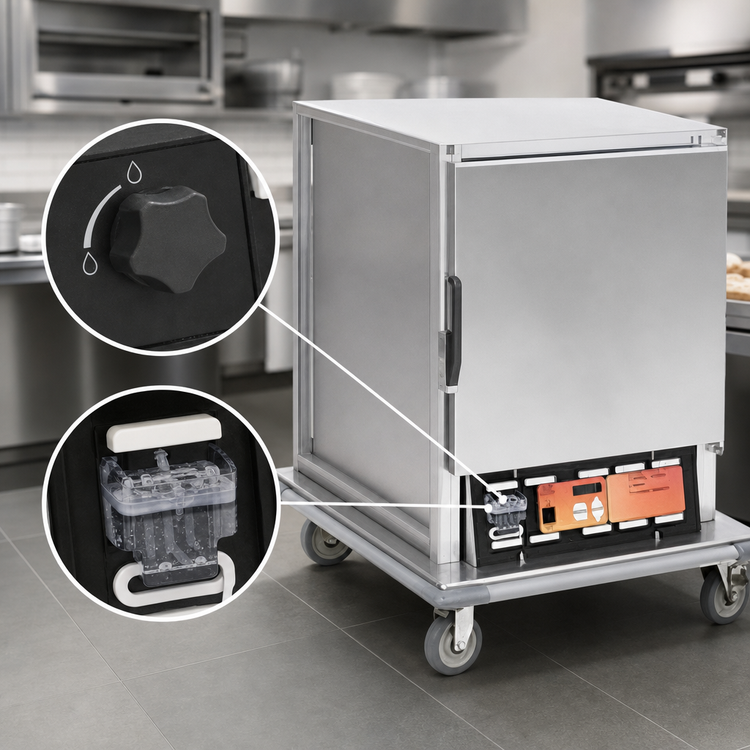 Product image #4 for Panco HPUESSI-RA3.00 Undercounter Insulated Heated/Proofing Cabinet with Solid Door