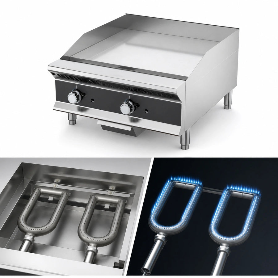 Dual U-Shaped Burners