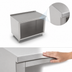 Thumbnail image #4 for John Boos Open Front Stainless Steel Cabinet Base Work Table with 1-1/2 Inch Rear Riser, 84 x 36 Inches