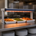Thumbnail image #4 for Hatco Glo-Ray Designer Lighted Dual Strip Heat Lamp, 57-1/2-Inch Wide, Aluminum