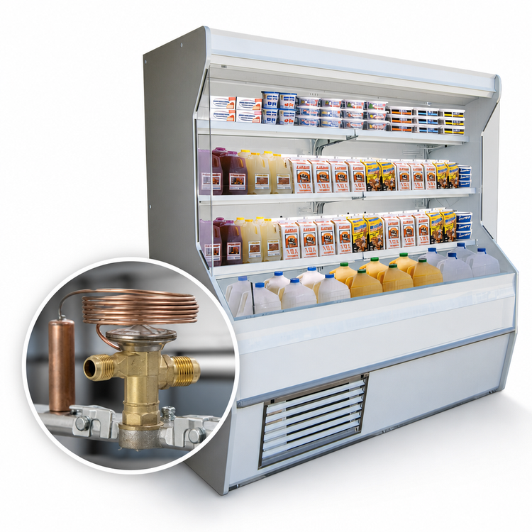 Product image #4 for Howard-McCray 32E Series 50-Inch Dairy Open Merchandiser, Open Front, Remote Refrigeration, LED Lighting