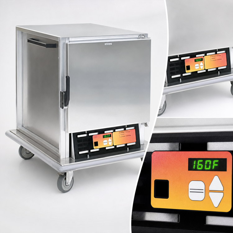 Product image #4 for Panco Half-Size Non-Insulated Heated/Proofing Holding Cabinet