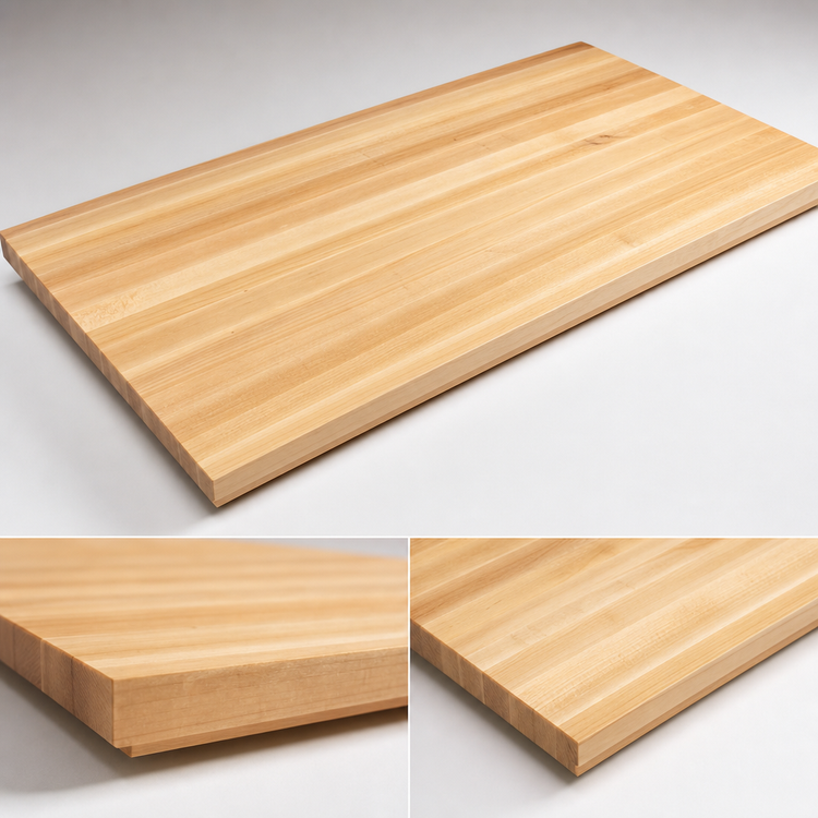 Product image #4 for Boos Block Northern Hard Rock Maple Edge Grain Kitchen Countertop, 96 Inch x 30 Inch x 1-1/2 Inch, Penetrating Oil Finish