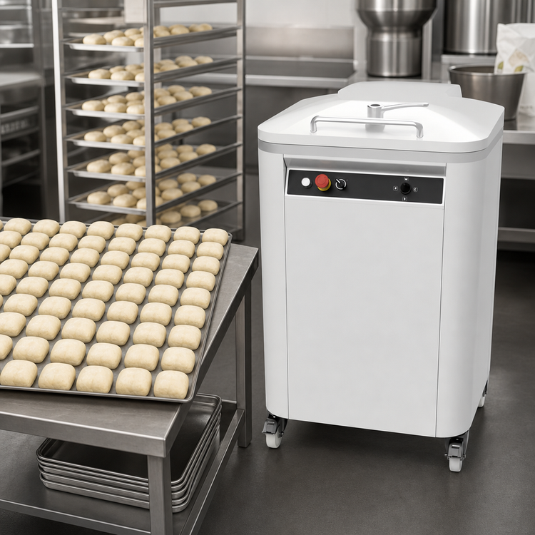 Product image #4 for Univex SQD80 Semi-Automatic Square Dough Divider, 80-Piece Floor Model