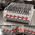 Thumbnail image #5 for American Range ARKB-60 60-Inch Countertop Gas Kebab Broiler with 10 Individually Controlled Burners