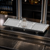 Thumbnail image #4 for Perlick C18000 Series 63-Inch Surface-Mount Stainless Steel Drip Tray with Glass Rinser for Brew Pipe Towers