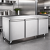 Thumbnail image #4 for Aurora 72-Inch Three-Section Undercounter Reach-In Refrigerator, Rear-Mounted Self-Contained, Solid Doors