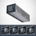 Thumbnail image #4 for Berner Industrial IDC12-4144A-1 Ambient Unheated Direct Drive Air Curtain, 144 Inch, 4-Motor