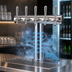 Thumbnail image #4 for Havana Countertop Glycol-Cooled 5-Faucet Draft Beer Tower, Chrome Finish