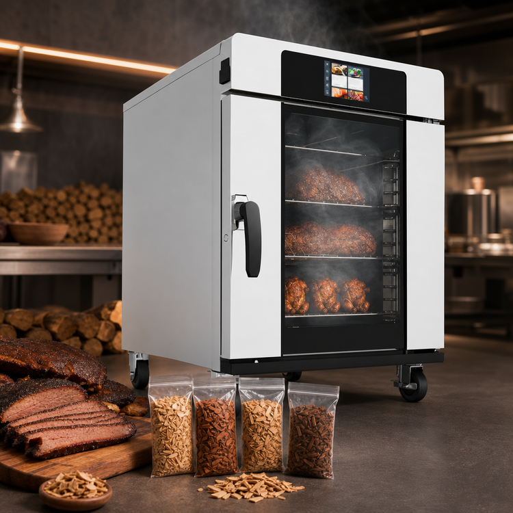 Product image #4 for Alto-Shaam Halo Heat Electric Cabinet Style Slo Cook Hold & Smoker Oven, 100 lb. Capacity