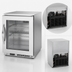 Thumbnail image #4 for Beverage-Air 20-Inch One-Section Undercounter Ice Cream Freezer with Glass Door, 2.25 Cu. Ft., Shallow Depth