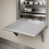 Thumbnail image #4 for 24 Inch x 24 Inch Pass-Thru Shelf with Wall Bracket, 304 Stainless Steel