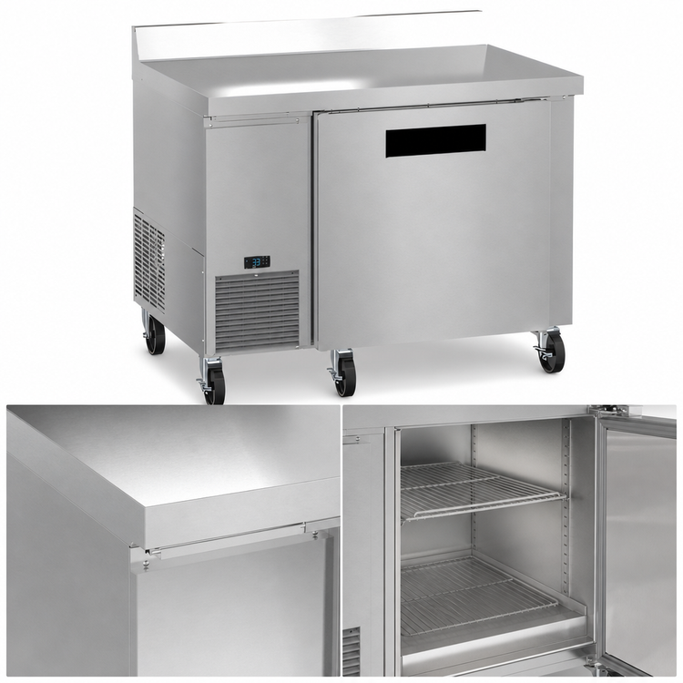 Product image #4 for Hoshizaki Steelheart 46-Inch Worktop Freezer, One Solid Door, 11.78 Cu. Ft., Side-Mounted Self-Contained Refrigeration
