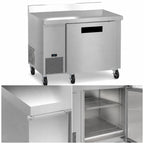 Thumbnail image #4 for Hoshizaki Steelheart WLF46B 46-Inch Stainless Steel Worktop Freezer, One Solid Door, 11.78 Cu. Ft., Self-Contained Side-Mounted Refrigeration
