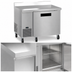 Thumbnail image #4 for Hoshizaki Steelheart 46-Inch Worktop Freezer, One Solid Door, 11.78 Cu. Ft., Side-Mounted Self-Contained Refrigeration