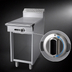 Thumbnail image #4 for Garland Cuisine Series Heavy Duty 18-Inch Gas Hot Top Add-A-Unit Range with Open Cabinet Base