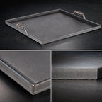 Thumbnail image #4 for Comstock-Castle 14023 4-Burner Lift-Off Steel Griddle for Commercial Ranges