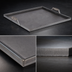 Thumbnail image #4 for Comstock-Castle 4-Burner Lift-Off Steel Griddle for Commercial Ranges