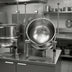 Thumbnail image #3 for Crown GMT-10-10 Double 10 Gallon Tilting Steam Kettle with 42-Inch Gas Boiler Base