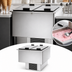 Thumbnail image #4 for Delfield N227P-LK 12 Gallon Self-Contained Drop-In Ice Cream Dipping Freezer with Stainless Steel Lid and Lock