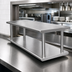 Thumbnail image #4 for Advance Tabco Double-Tier Pass-Thru Shelf, 48 x 18 Inches, 18/430 Stainless Steel
