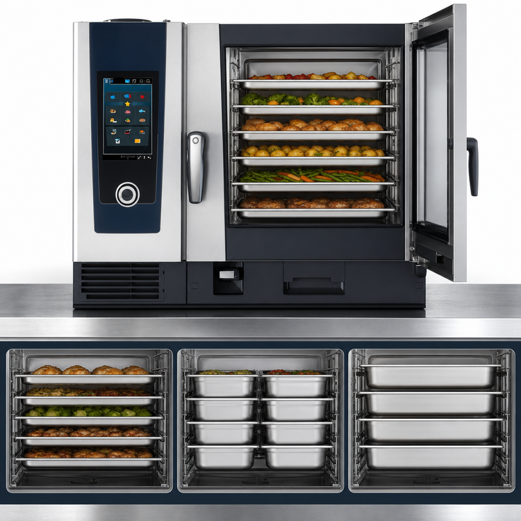 Product image #4 for RATIONAL iCombi Pro 6-Full Size Countertop Electric Combi Oven, 208/240V, 3-Phase