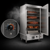 Thumbnail image #4 for MasterRange 36-Inch Propane Gas Smokehouse Smoker with Right-Hinged Door