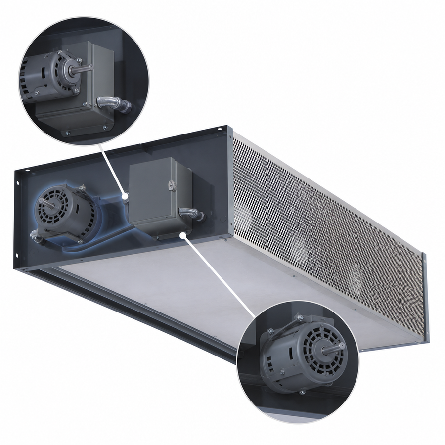 Direct-Drive, Two-Motor Design