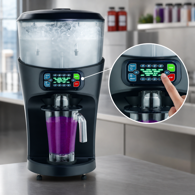 Product image #4 for Hamilton Beach Commercial Revolution HBS1400R-CE International Countertop Ice Shaver with Portion System