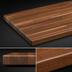 Thumbnail image #4 for Boos Block American Black Walnut Blended Edge Grain Kitchen Countertop, 12 x 25 x 1-1/2 Inch, Varnique Finish