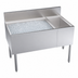 Thumbnail image #4 for Krowne Royal Series 42-Inch Underbar Multi-Station Ice Bin with Bottle Well and Built-In 10-Circuit Cold Plate
