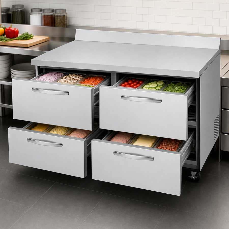 Four Drawer Storage
