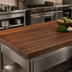 Thumbnail image #4 for John Boos Boos Block 96-Inch x 30-Inch Edge Grain Walnut Kitchen Countertop with Varnique Finish