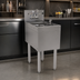Thumbnail image #4 for Glastender 14-Inch Freestanding Underbar Mixology Unit with Sink, Rinser Faucet and Tool Well