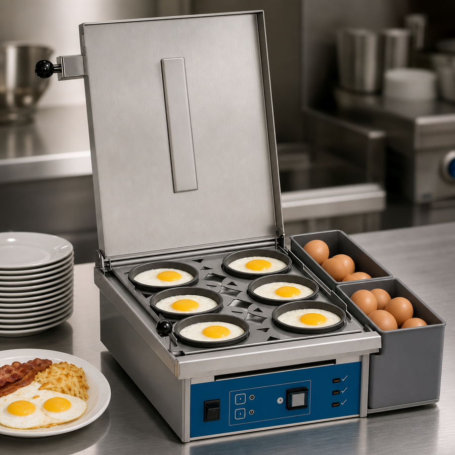 Six 4-Inch Egg Capacity