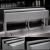 Thumbnail image #4 for Glastender DSRC-35 Double 35-Inch Stainless Steel Speed Rail Locking Cover