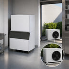 Thumbnail image #4 for Hoshizaki KM-2600SRJZ3 Remote Air-Cooled Crescent Cube Ice Maker, 2,617 lb/Day, Stackable, Stainless Steel, 48-Inch Wide
