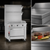 Thumbnail image #4 for Southbend Platinum 32-Inch Heavy Duty Gas Griddle Range with Standard Oven