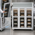 Thumbnail image #4 for Traulsen Spec-Line 3-Section Heated Reach-In Holding Cabinet with Half-Height Glass Doors, Standard Depth, Stainless Steel Interior and Exterior