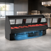 Thumbnail image #4 for Structural Concepts Fusion® 99-3/4 Inch Wide Refrigerated Full Service Case with Curved Lift-Up Front Glass