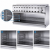 Thumbnail image #4 for Vulcan VICM72 72-Inch Gas Infrared Cheesemelter Broiler with 2 Burners, 3-Position Rack, 60,000 BTU