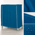 Thumbnail image #4 for Metro Mariner Blue Banquet Cart Cover for 72 x 24 x 74 Inch Carts
