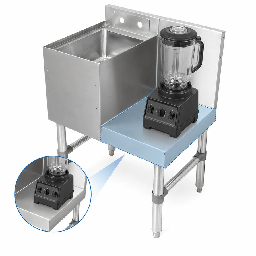 Right-Side Blender Shelf