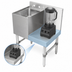 Thumbnail image #4 for John Boos Slim-Line Freestanding Underbar Blender Station with Dump Sink, 24 x 18 Inches