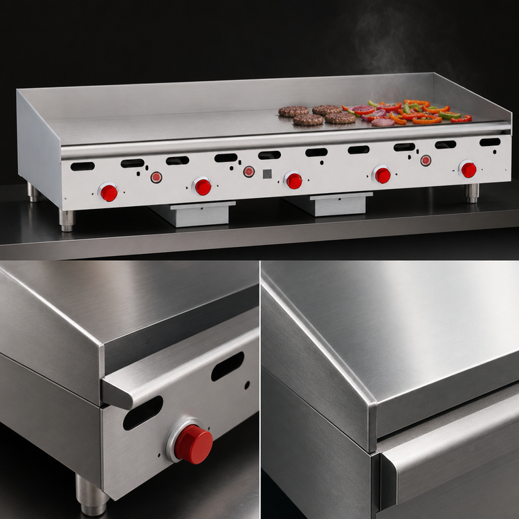 Product image #4 for Wolf Heavy Duty 48-Inch Countertop Gas Griddle