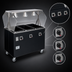 Thumbnail image #4 for Vollrath 2-Series Affordable Portable Deluxe 3-Well Mobile Hot Food Station with Breath Guard