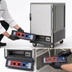 Thumbnail image #4 for Metro C5 3 Series Half Height Heated Holding and Proofing Cabinet with Gray Insulation Armour, Solid Door