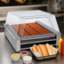 Thumbnail image #4 for Nemco Roll-A-Grill Narrow 16-Roller Hot Dog Grill, 45 Hot Dog Capacity, 230V