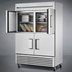 Thumbnail image #4 for True Two-Section Reach-In Freezer with 4 Half Doors, -10°F