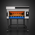 Thumbnail image #4 for Moretti Forni serieS EVOLUTION S105E Single Deck Full-Size Electric Pizza Oven with Stand
